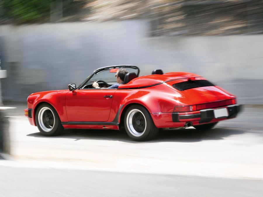  Porsche 911 Carrera Speedster Turbolook 1989 года  (US) (фото 22 из 29)